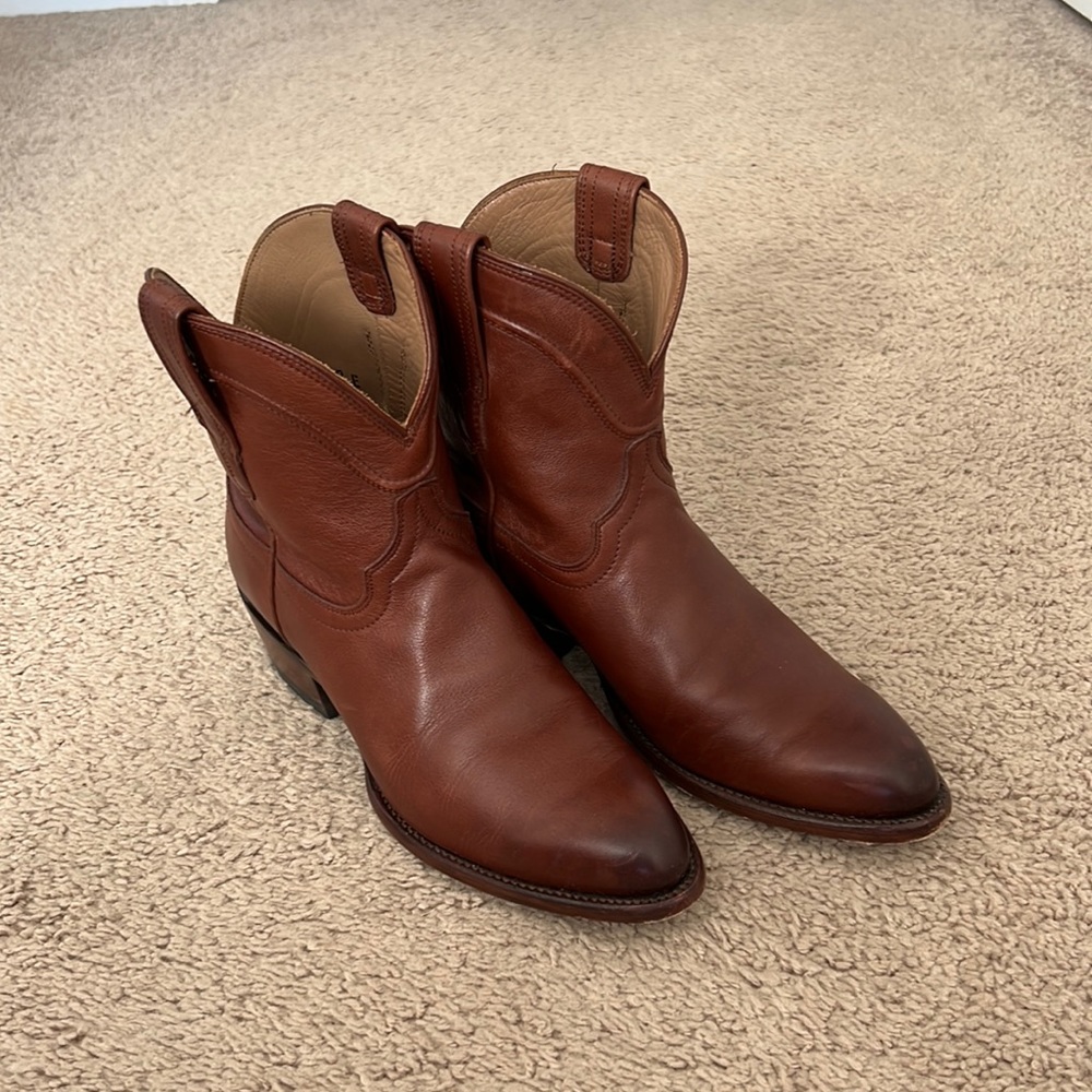 Tecovas Penny Boot in “Bourbon Calf”